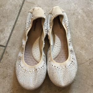 Sparkly Hush Puppies Flats
